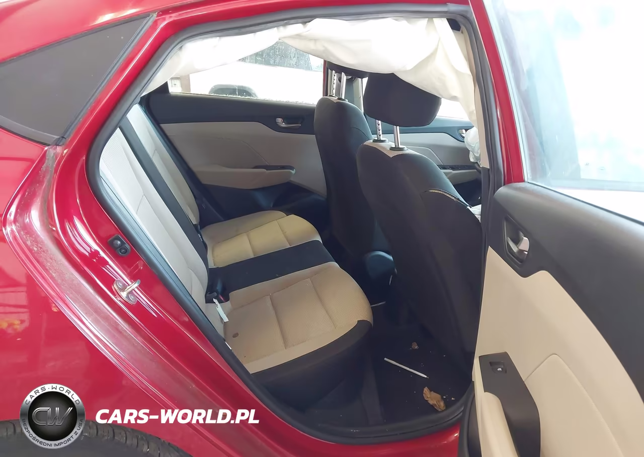 2022 Hyundai Accent Se VIN:3KPC24A61NE160517 - 8