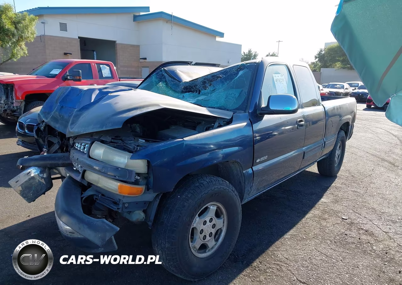 2000 Chevrolet Silverado 1500 Ls VIN:1GCEC19T8YZ283965 - 2
