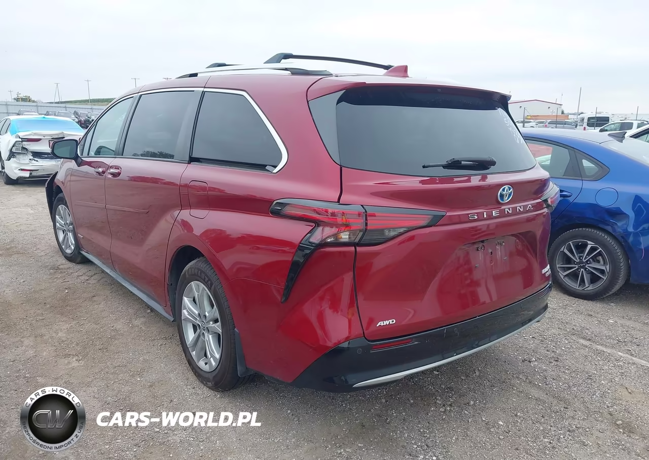 2021 Toyota Sienna Platinum VIN:5TDESKFC6MS022973 - 3
