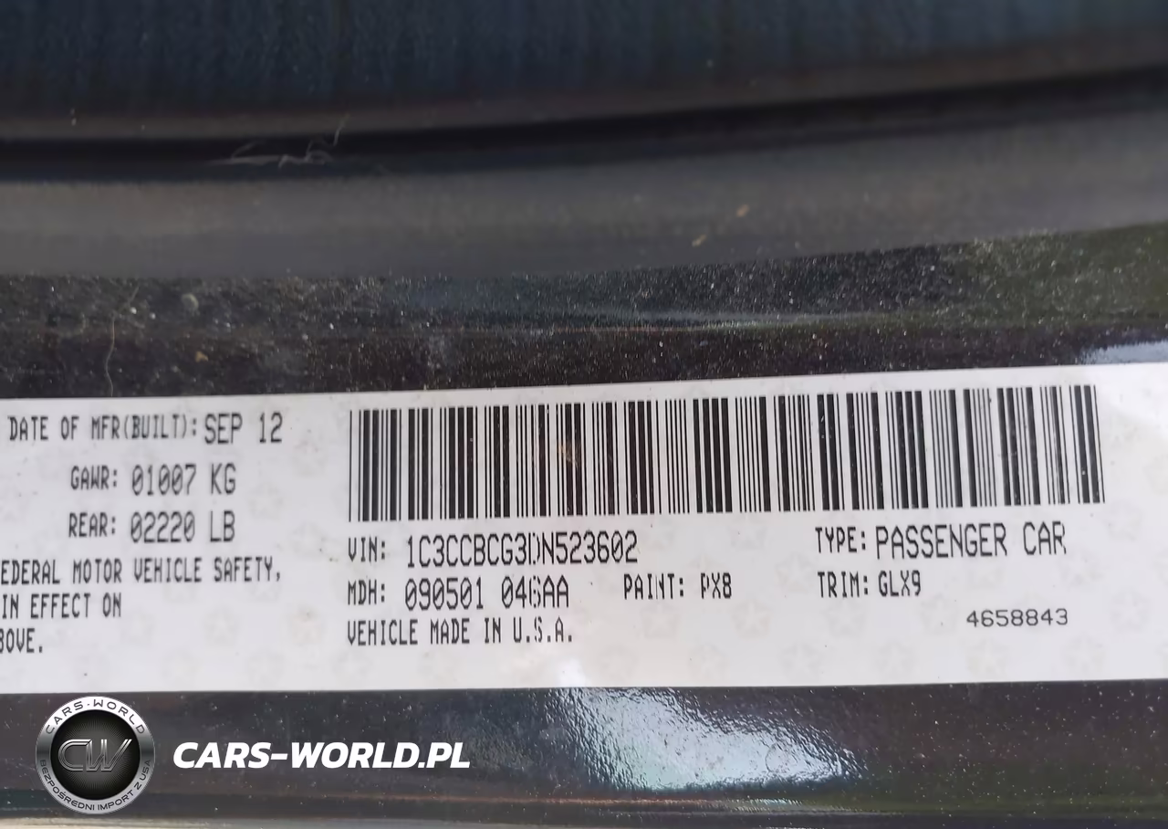 2013 Chrysler 200 Limited VIN:1C3CCBCG3DN523602 - 9