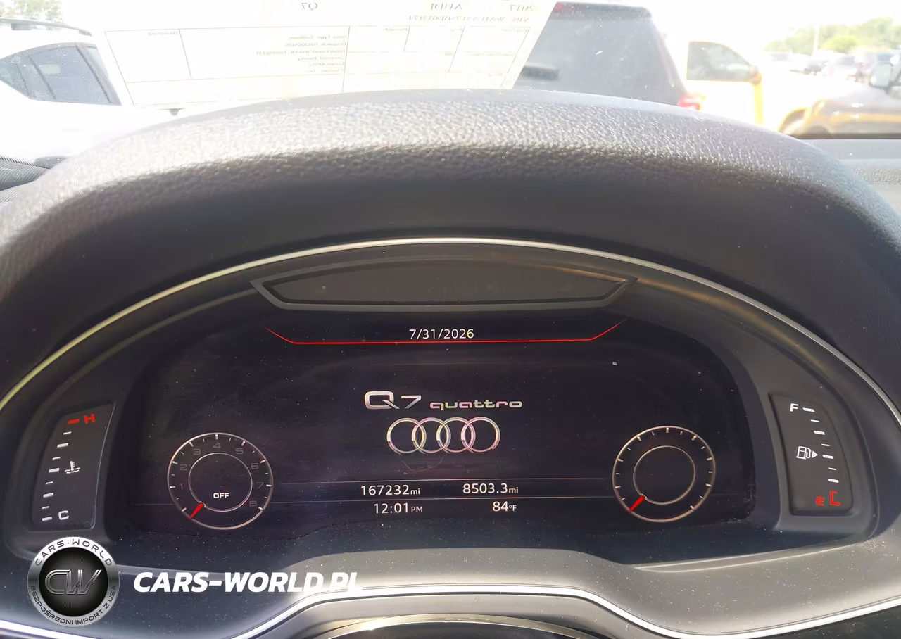 2017 Audi Q7 3.0T Premium VIN:WA1LAAF75HD033174 - 7