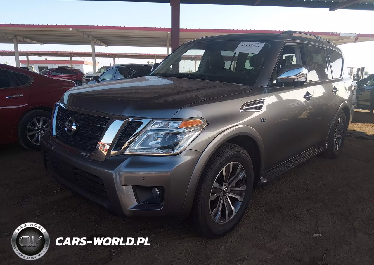 2019 Nissan Armada Sl VIN:JN8AY2ND1K9091383 - 2