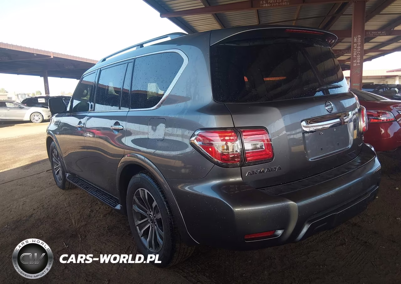 2019 Nissan Armada Sl VIN:JN8AY2ND1K9091383 - 3