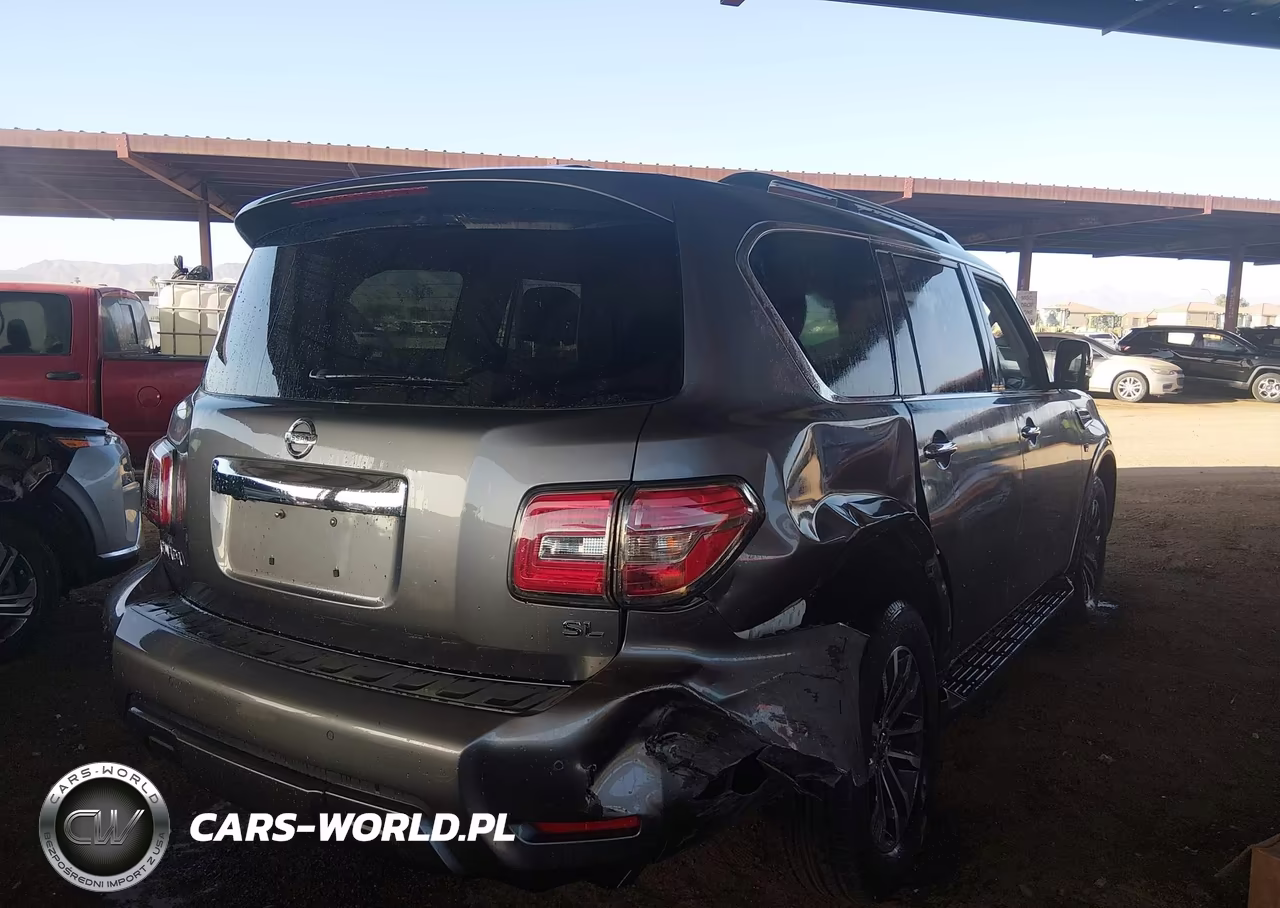 2019 Nissan Armada Sl VIN:JN8AY2ND1K9091383 - 4