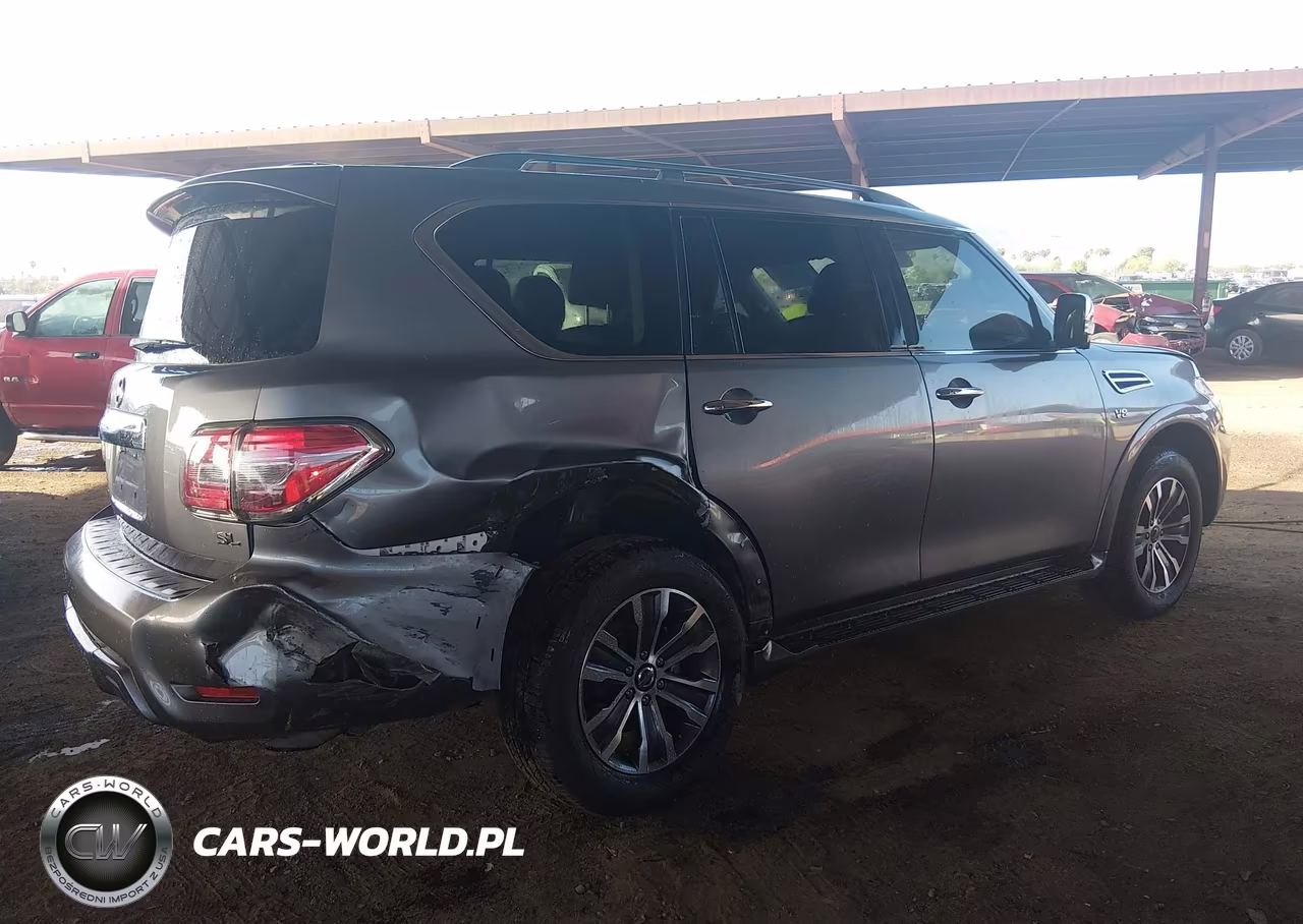 2019 Nissan Armada Sl VIN:JN8AY2ND1K9091383 - 6