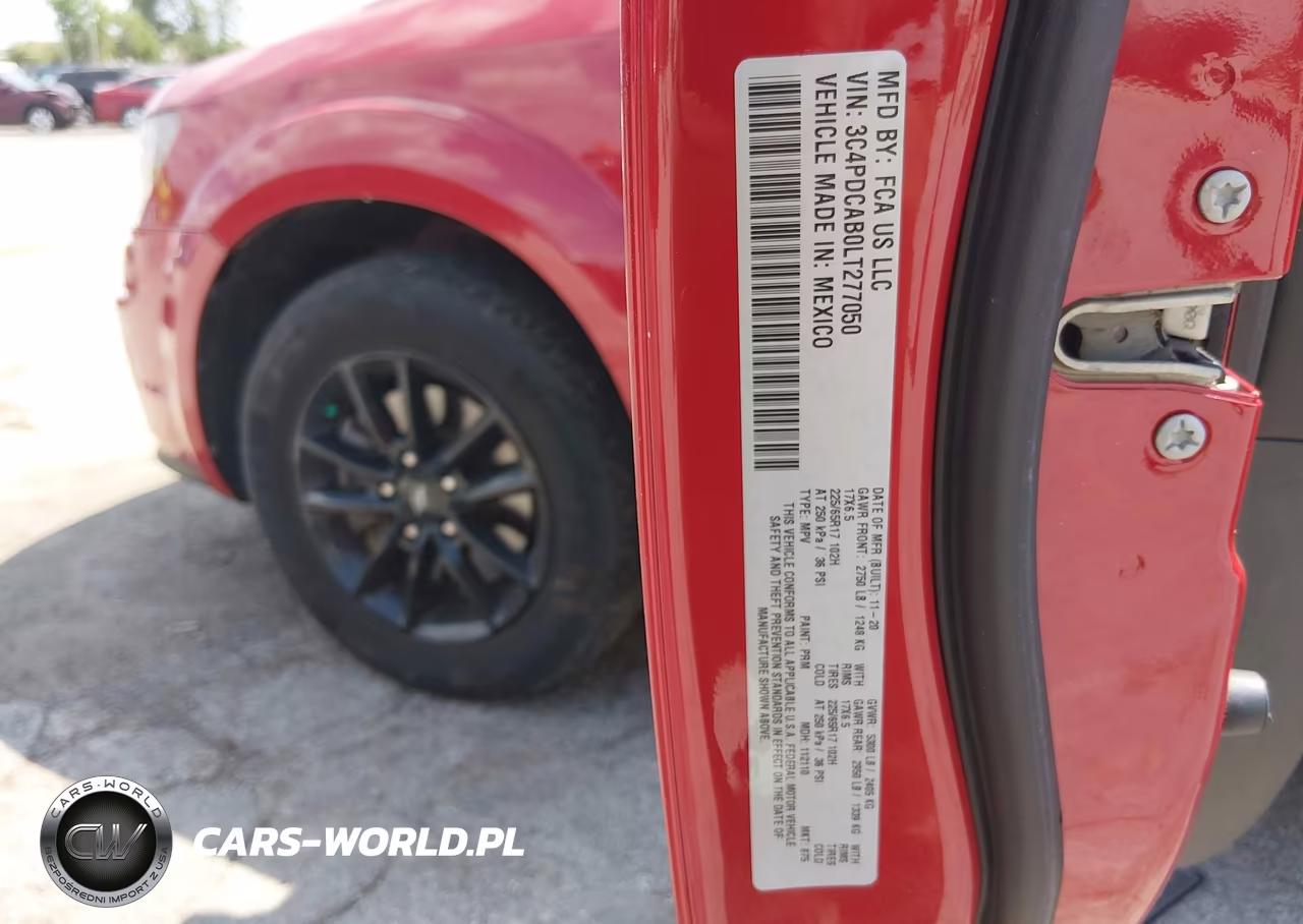 2020 Dodge Journey Se Value VIN:3C4PDCAB0LT277050 - 9