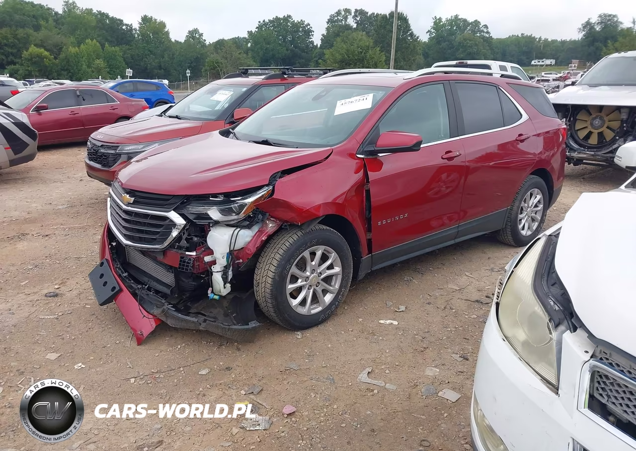 2021 Chevrolet Equinox Fwd Lt VIN:3GNAXKEVXML337808 - 2