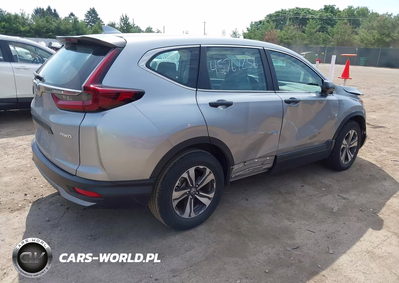 2021 Honda Cr-V Awd Lx VIN:7FARW2H23ME015840 - 4