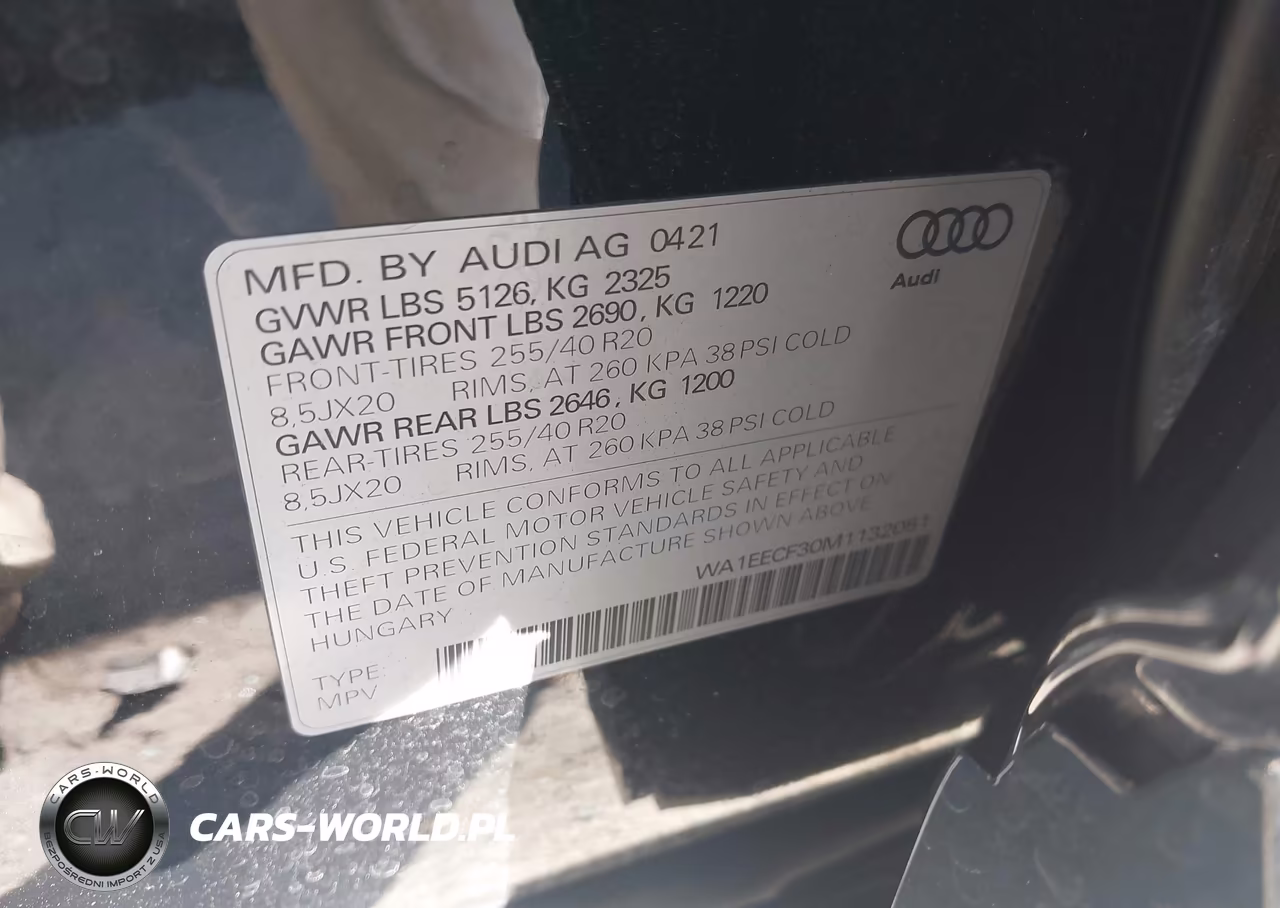 2021 Audi Q3 Premium Plus S Line 45 VIN:WA1EECF30M1132051 - 9