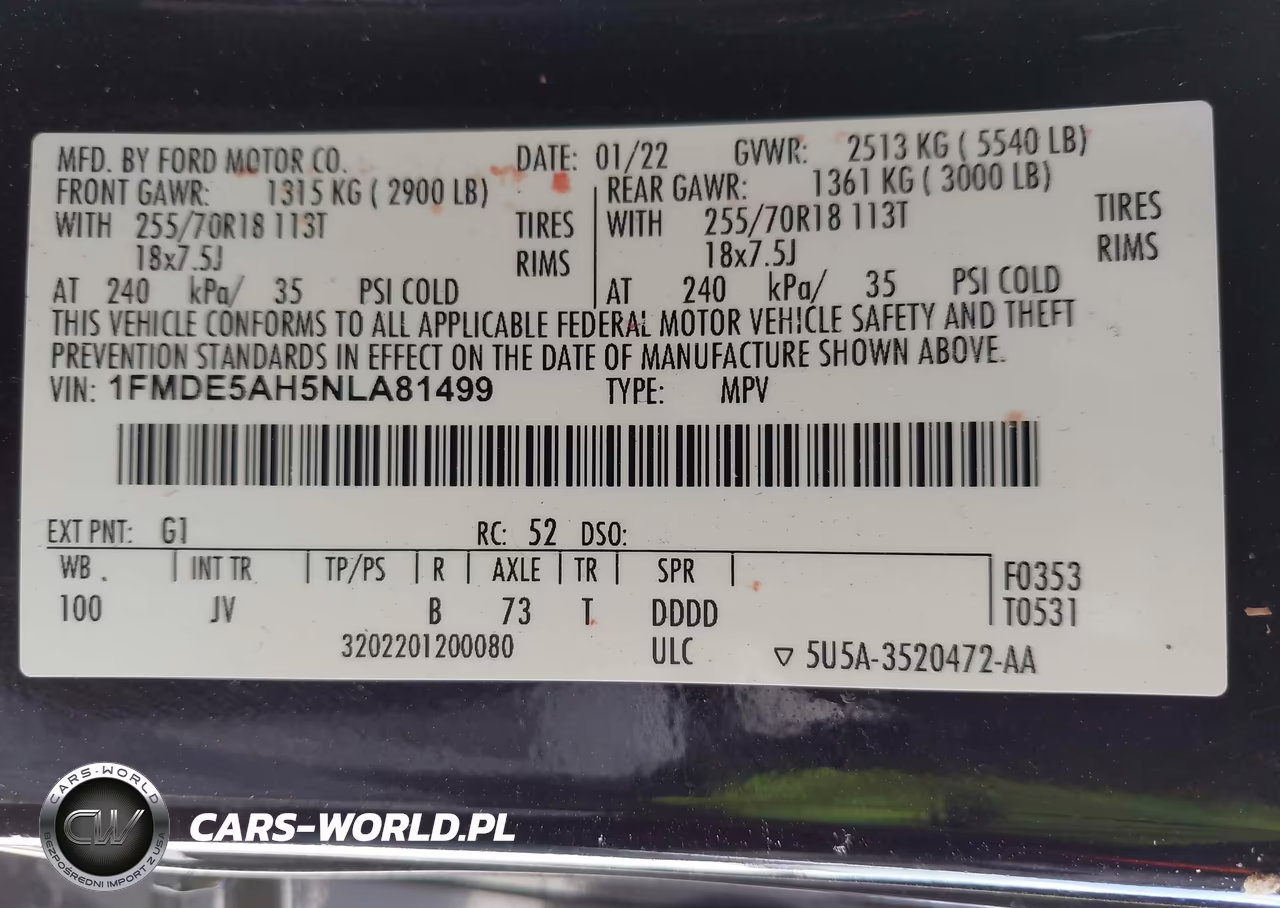 2022 Ford Bronco Outer Banks VIN:1FMDE5AH5NLA81499 - 9