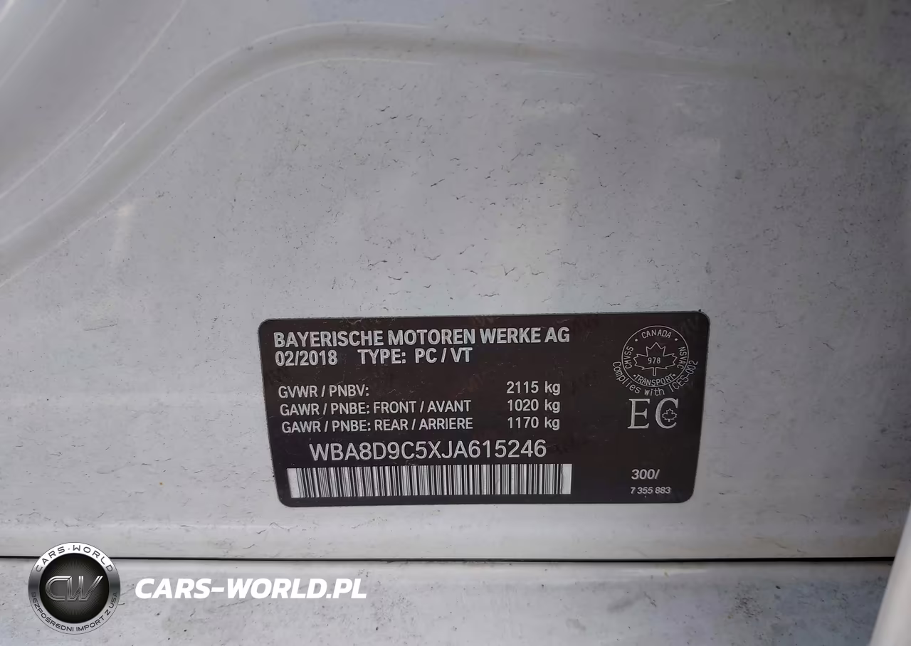 2018 BMW 330I xDrive VIN:WBA8D9C5XJA615246 - 9