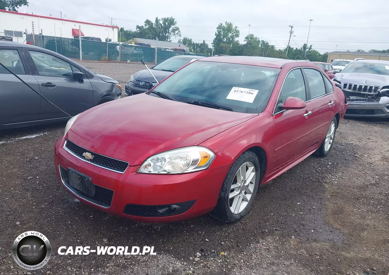 2015 Chevrolet Impala Limited Ltz VIN:2G1WC5E38F1119180 - 2
