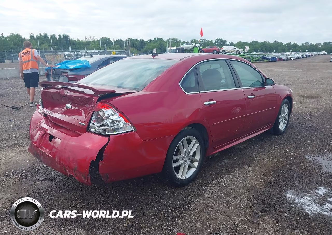 2015 Chevrolet Impala Limited Ltz VIN:2G1WC5E38F1119180 - 4