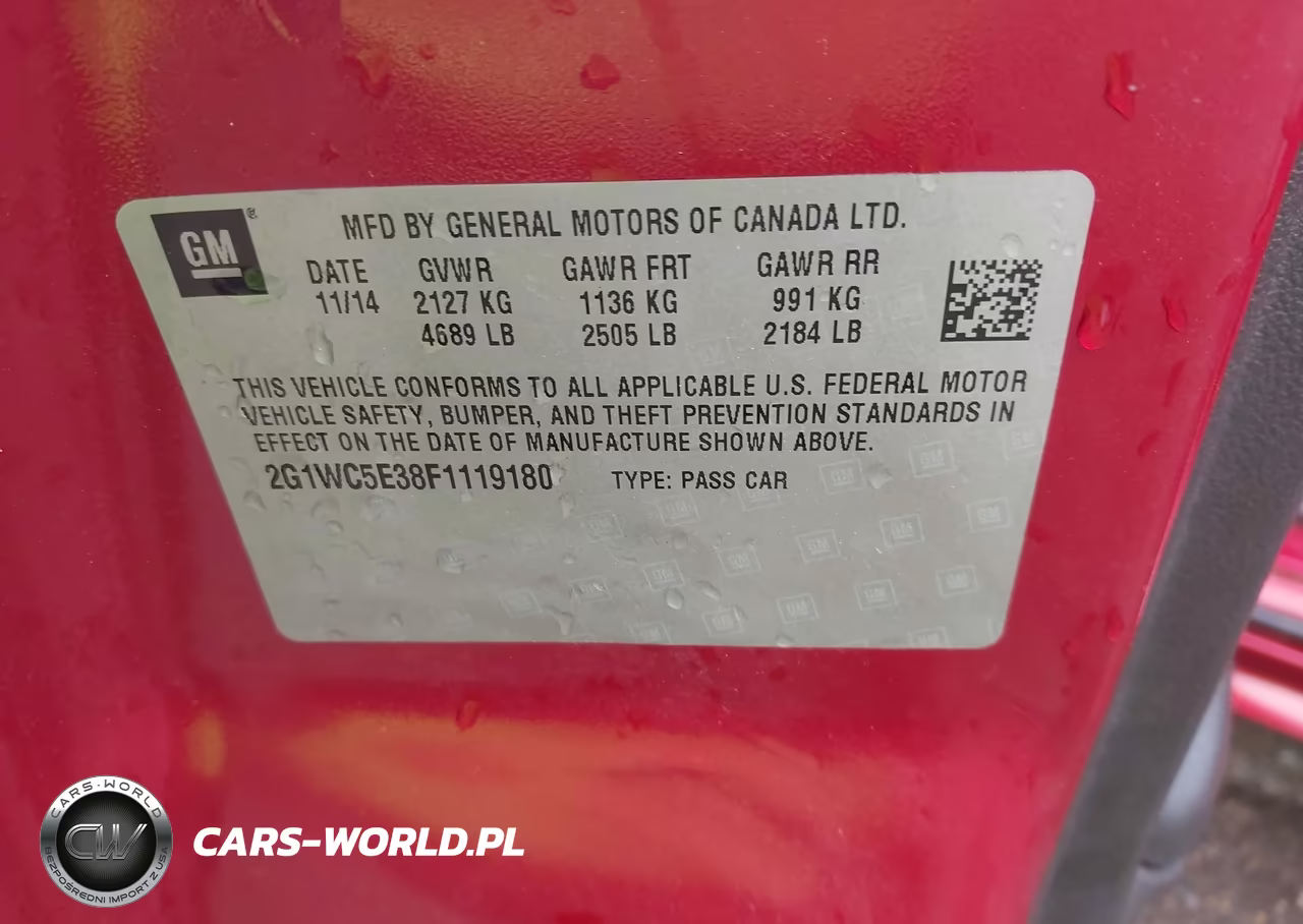 2015 Chevrolet Impala Limited Ltz VIN:2G1WC5E38F1119180 - 9