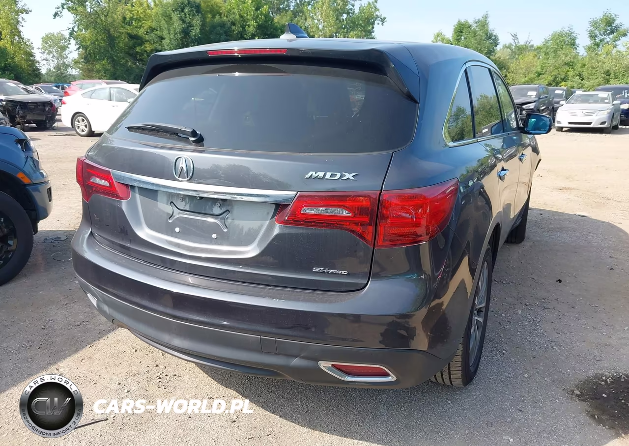 2014 Acura Mdx Technology Package VIN:5FRYD4H47EB027404 - 4