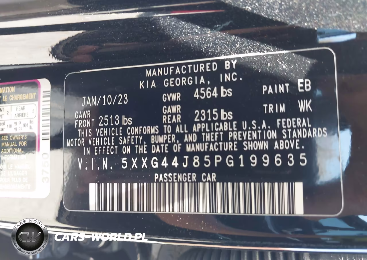 2023 Kia K5 Gt VIN:5XXG44J85PG199635 - 9