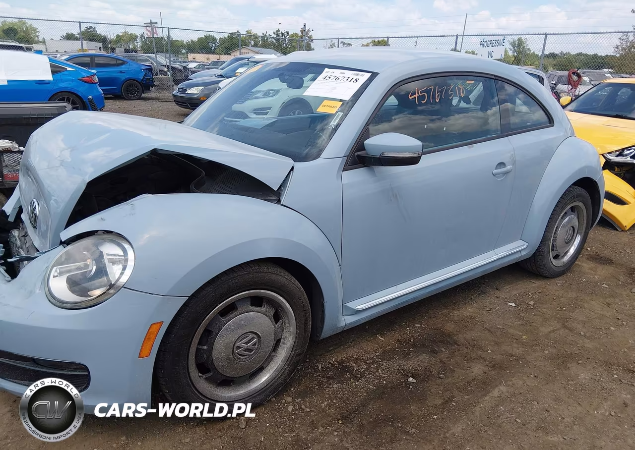 2012 Volkswagen Beetle 2.5L VIN:3VWJP7AT1CM617214 - 2