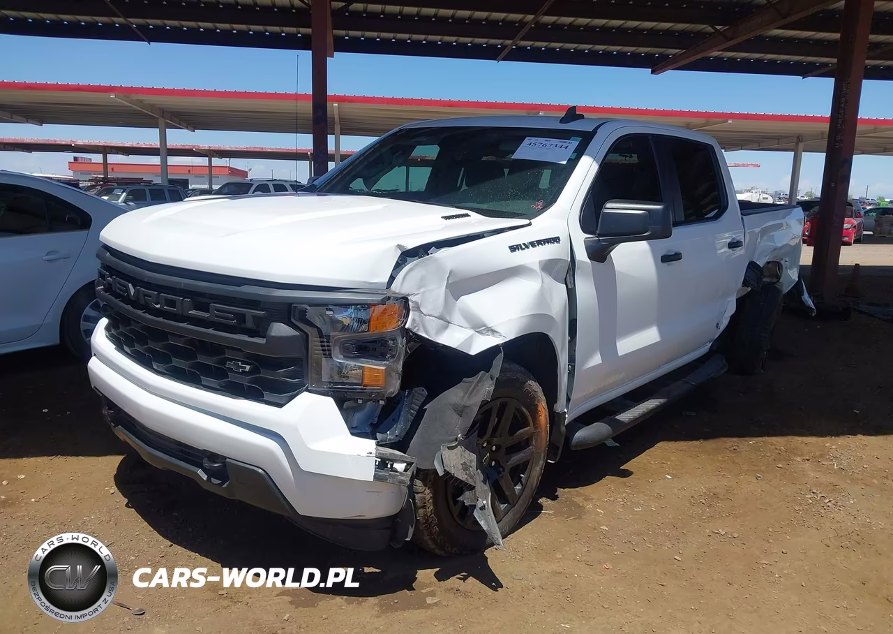 2025 Chevrolet Silverado 1500 2Wd Short Bed Custom VIN:3GCPABEK6SG285870 - 2