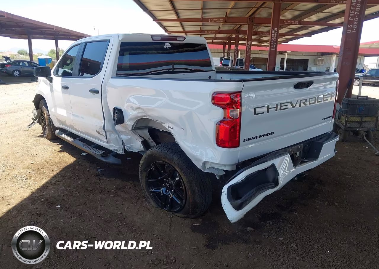 2025 Chevrolet Silverado 1500 2Wd Short Bed Custom VIN:3GCPABEK6SG285870 - 3