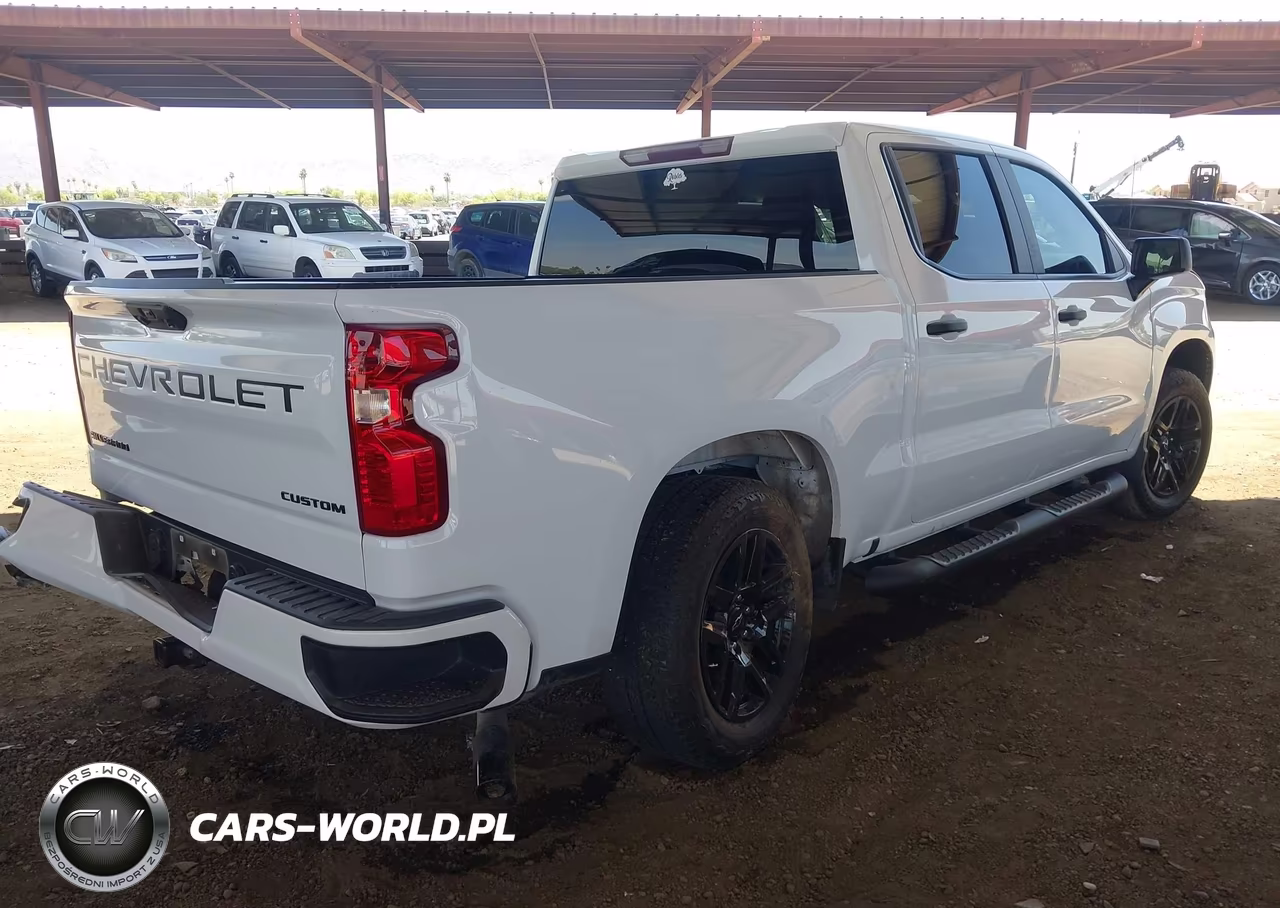 2025 Chevrolet Silverado 1500 2Wd Short Bed Custom VIN:3GCPABEK6SG285870 - 4