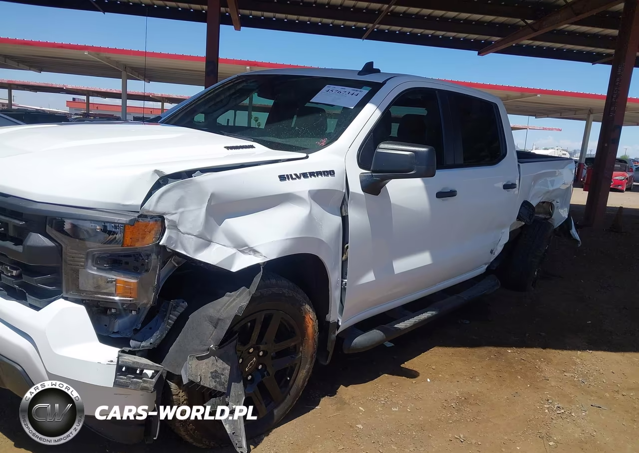 2025 Chevrolet Silverado 1500 2Wd Short Bed Custom VIN:3GCPABEK6SG285870 - 6