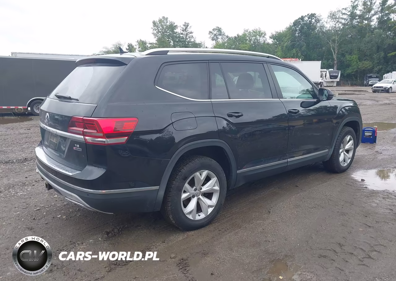 2018 Volkswagen Atlas 3.6L V6 Sel VIN:1V2MR2CA8JC540718 - 4