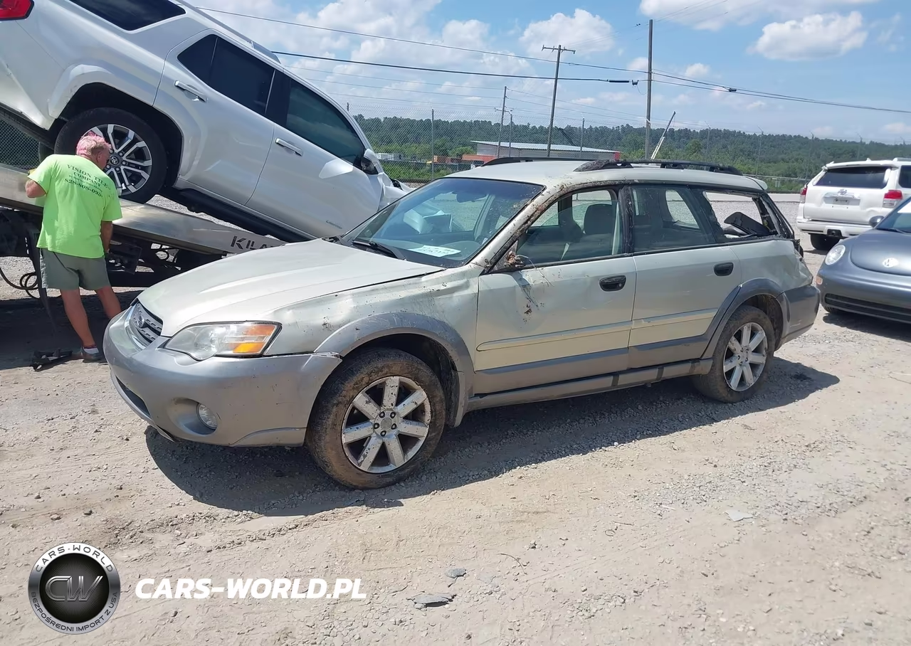 2006 Subaru Outback 2.5I VIN:4S4BP61C866326758 - 2