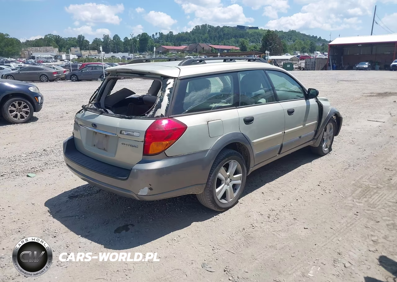2006 Subaru Outback 2.5I VIN:4S4BP61C866326758 - 4