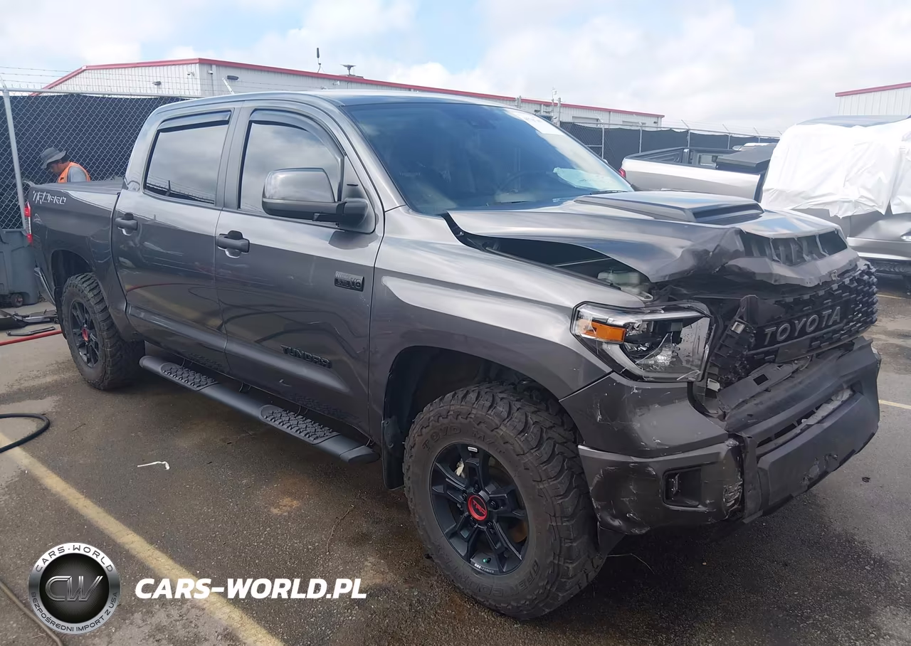 2021 Toyota Tundra Trd Pro VIN:5TFDY5F16MX028650 - 1