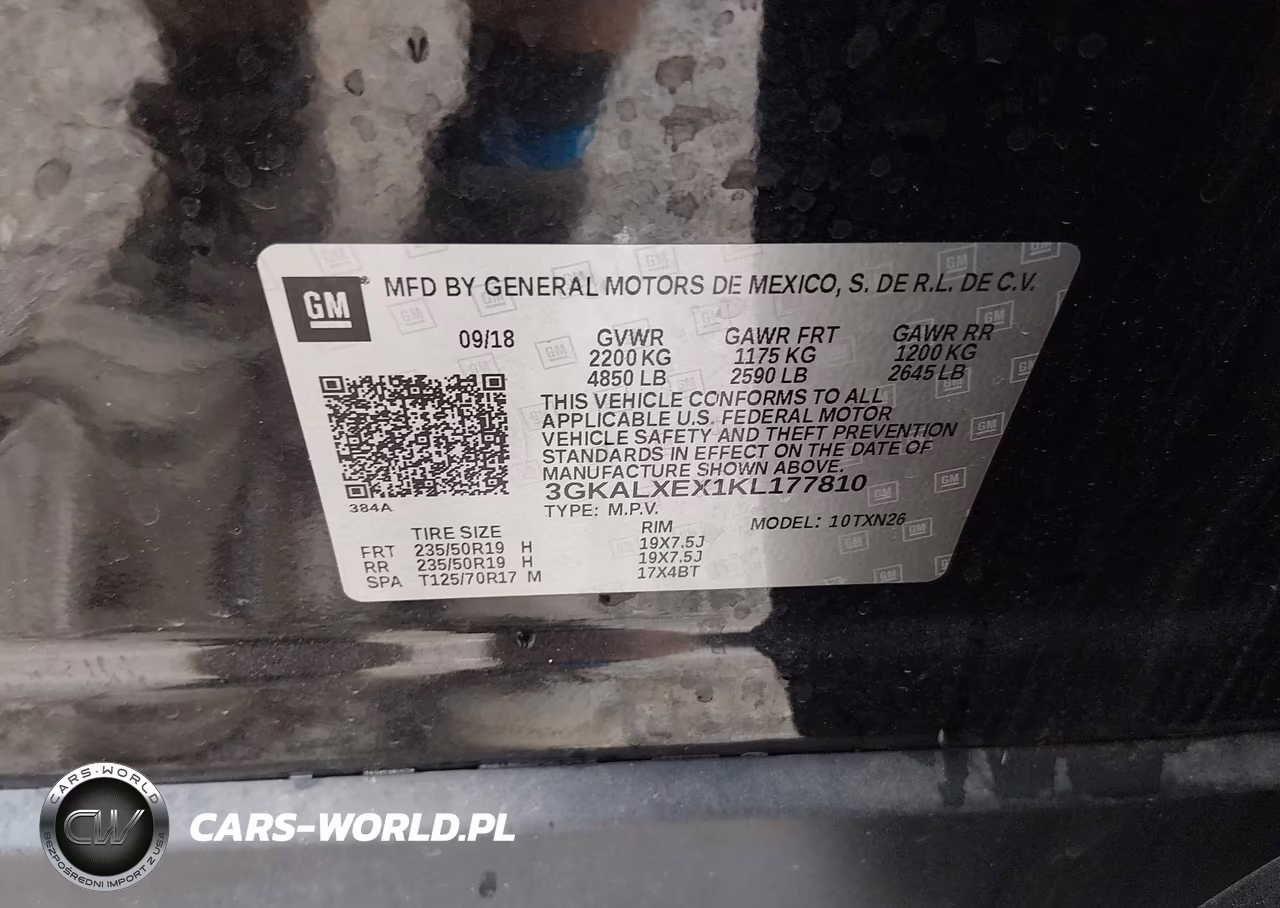 2019 GMC Terrain Denali VIN:3GKALXEX1KL177810 - 9