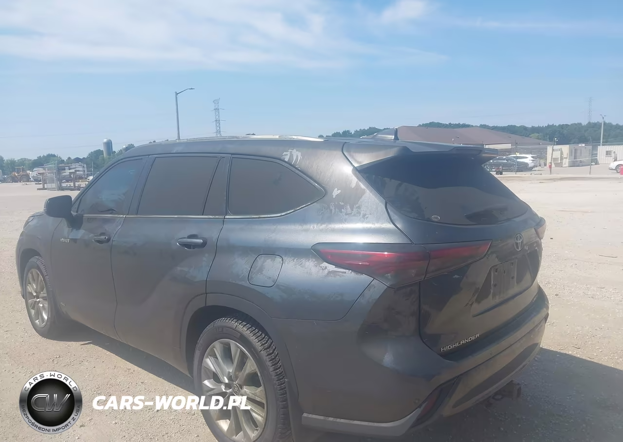 2021 Toyota Highlander Hybrid Limited VIN:5TDXBRCH9MS016392 - 3