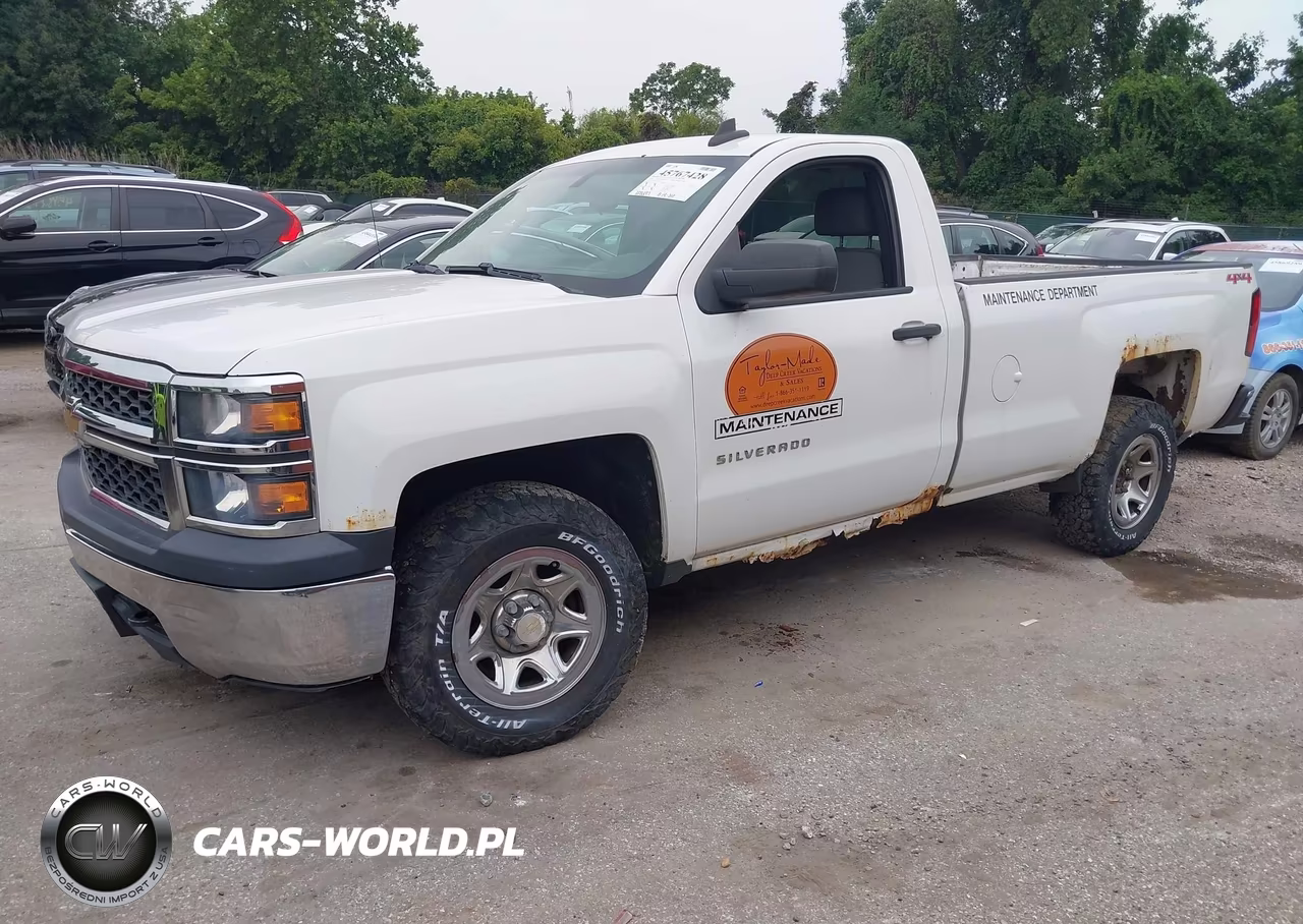2015 Chevrolet Silverado 1500 Ls VIN:1GCNKPEC1FZ156161 - 2