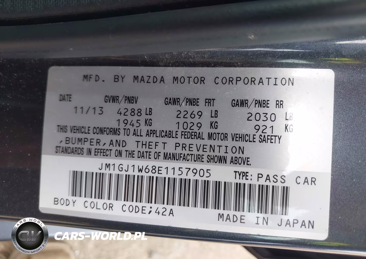2014 Mazda Mazda6 I Grand Touring VIN:JM1GJ1W68E1157905 - 9
