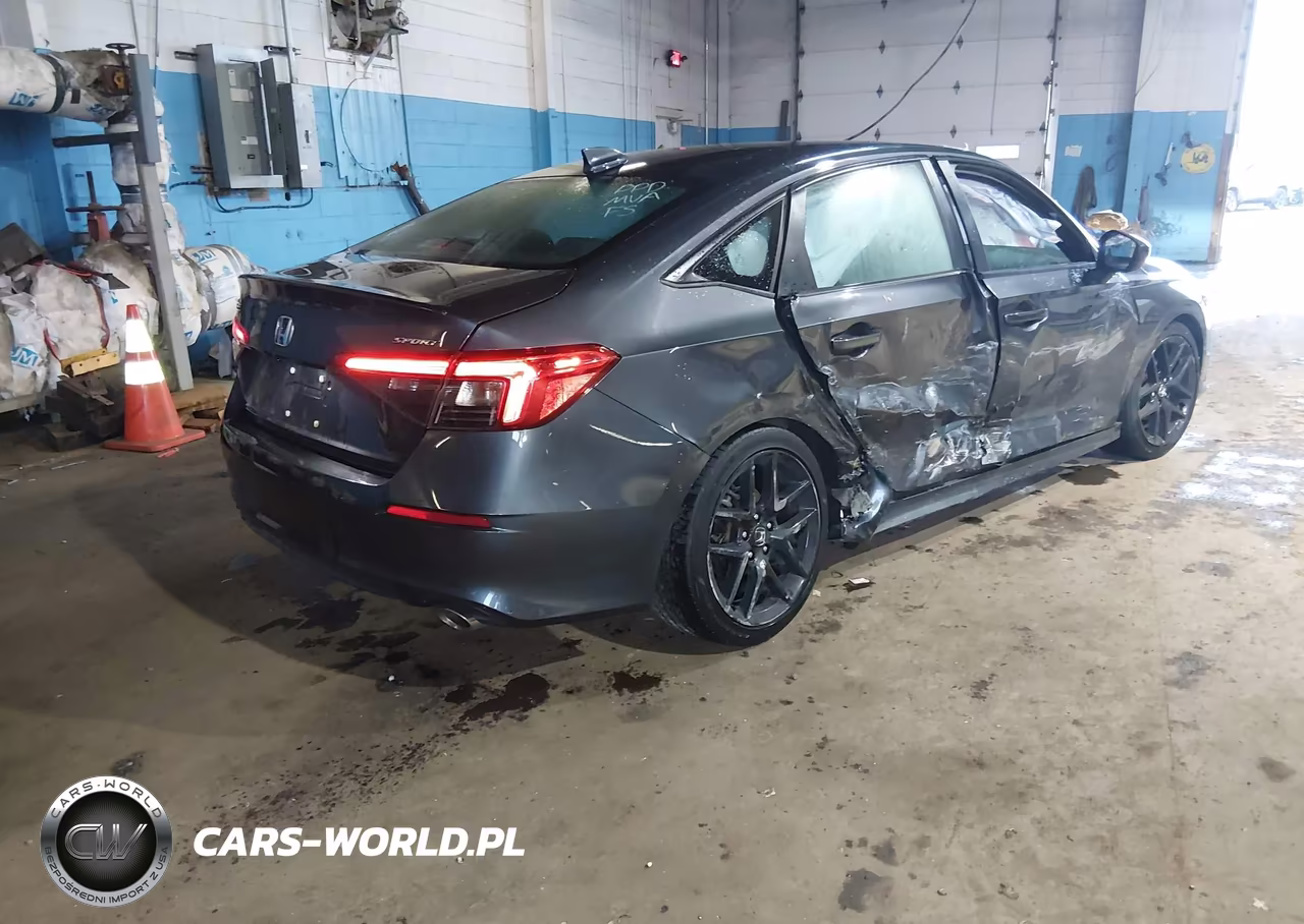 2022 Honda Civic Sport VIN:2HGFE2F57NH586243 - 4