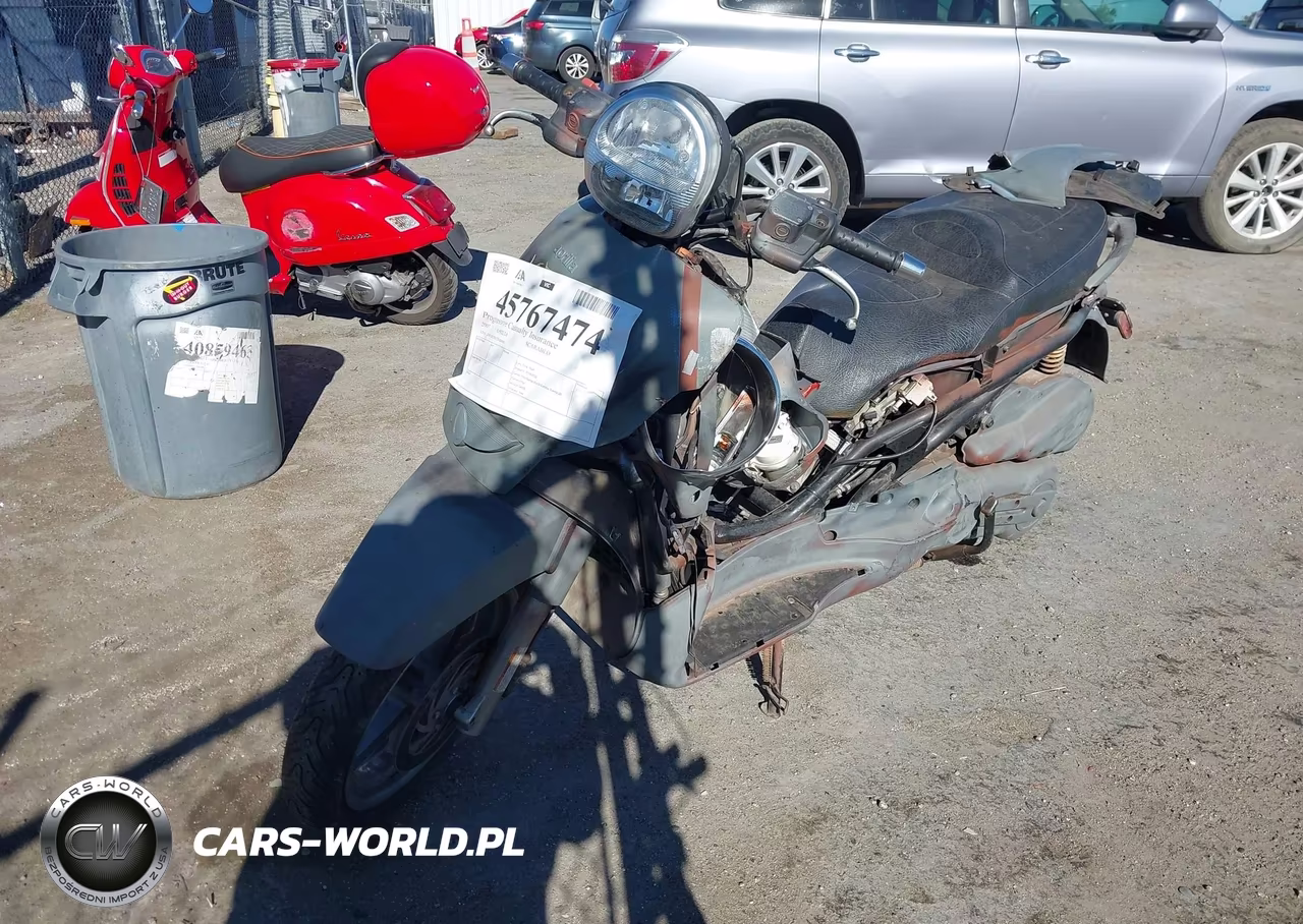2007 Aprilia Scarabeo 500 VIN:ZD4VRC0007S000063 - 2