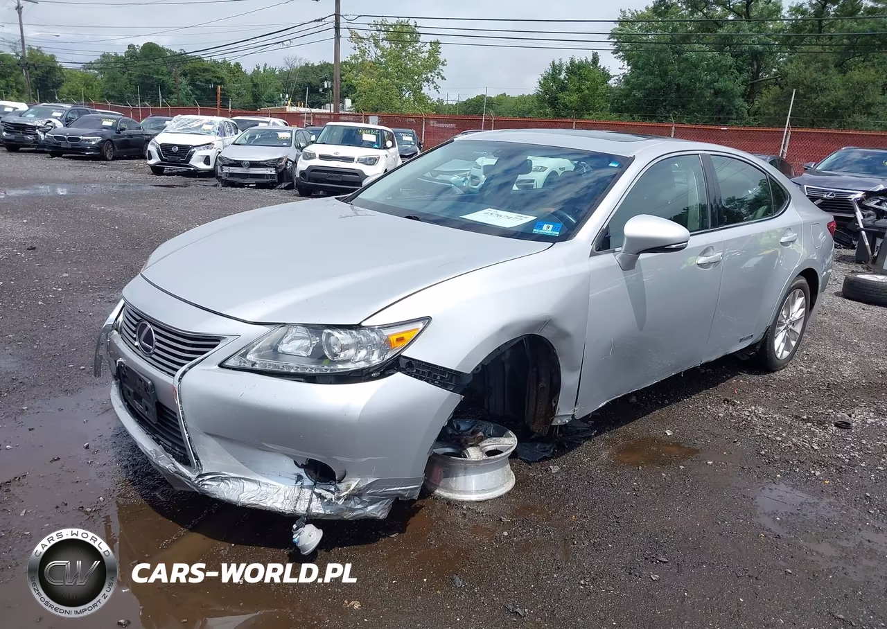 2013 Lexus Es 300H VIN:JTHBW1GG0D2012500 - 2