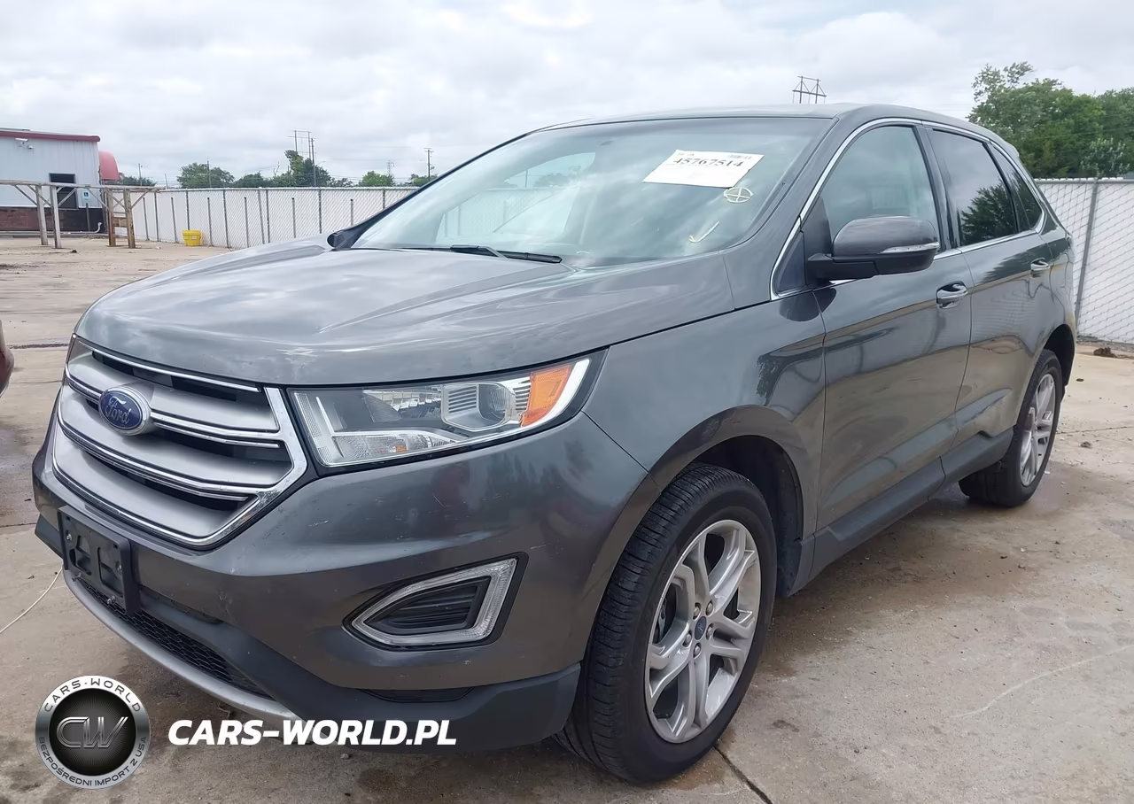 2015 Ford Edge Titanium VIN:2FMTK4K99FBB61430 - 2