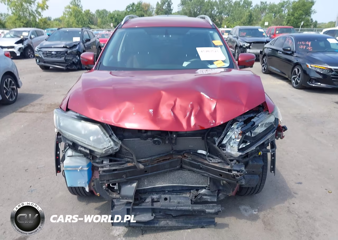2016 Nissan Rogue Sv VIN:KNMAT2MV4GP649413 - 13