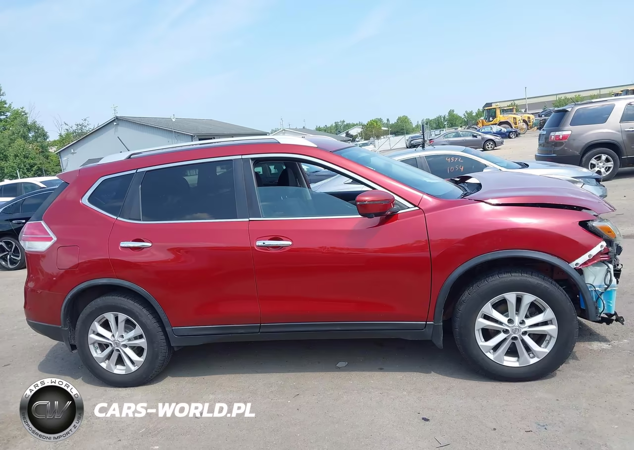 2016 Nissan Rogue Sv VIN:KNMAT2MV4GP649413 - 14