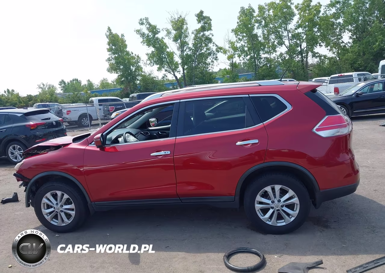 2016 Nissan Rogue Sv VIN:KNMAT2MV4GP649413 - 15