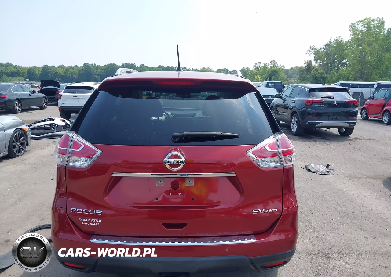 2016 Nissan Rogue Sv VIN:KNMAT2MV4GP649413 - 17