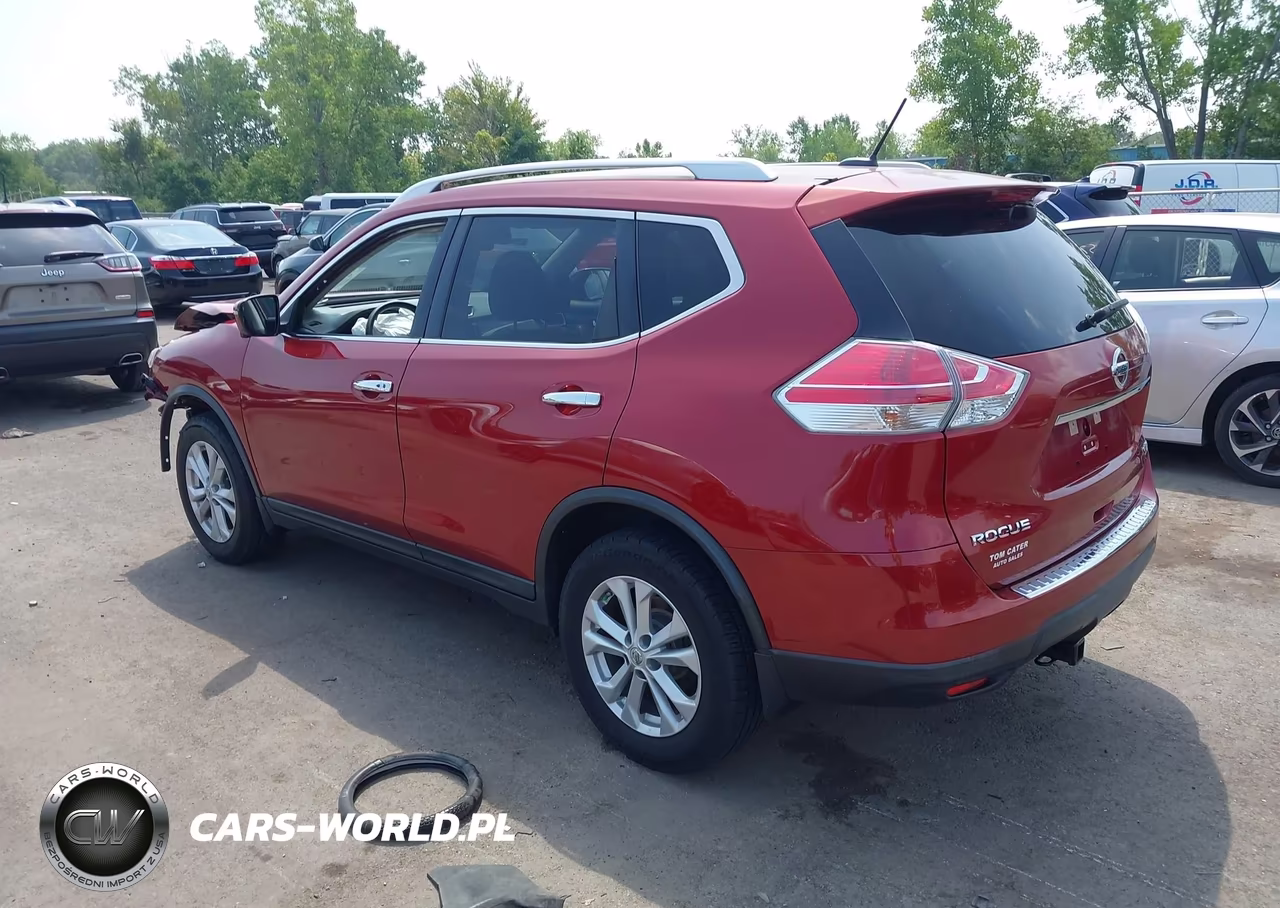 2016 Nissan Rogue Sv VIN:KNMAT2MV4GP649413 - 3