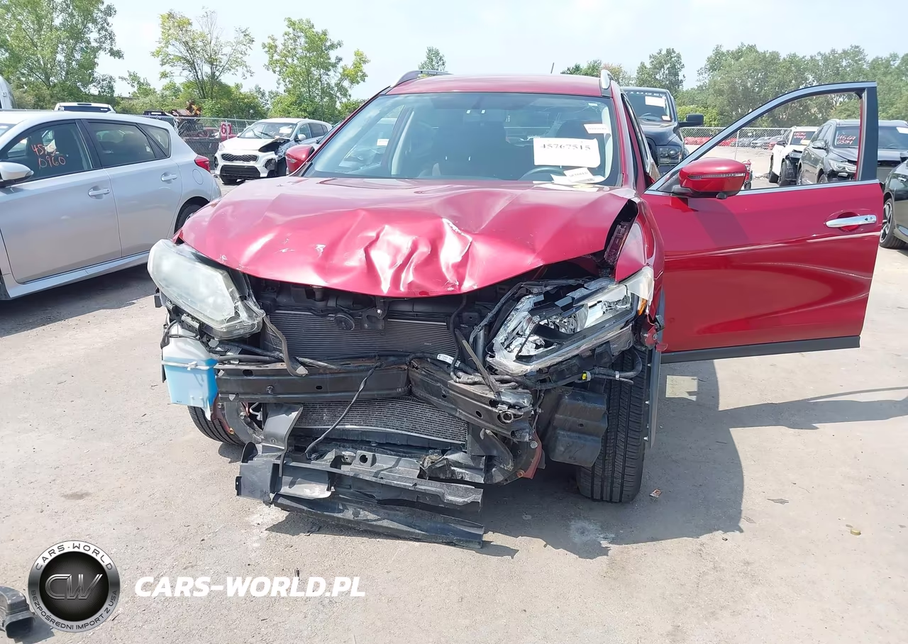 2016 Nissan Rogue Sv VIN:KNMAT2MV4GP649413 - 6