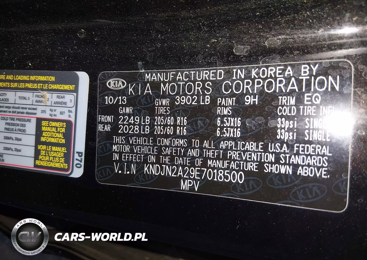 2014 Kia Soul VIN:KNDJN2A29E7018500 - 9