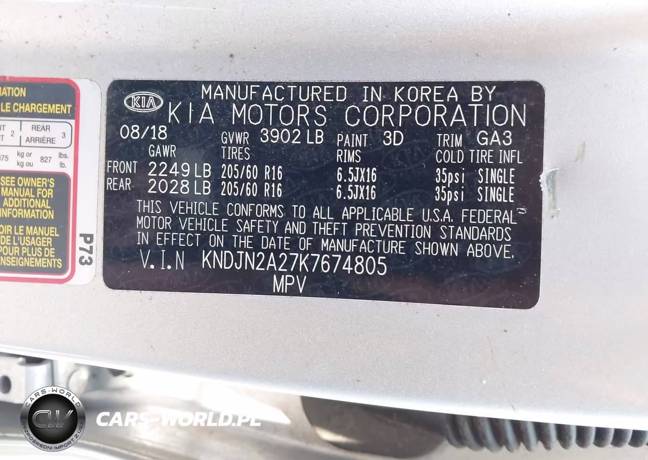 2019 Kia Soul VIN:KNDJN2A27K7674805 - 9