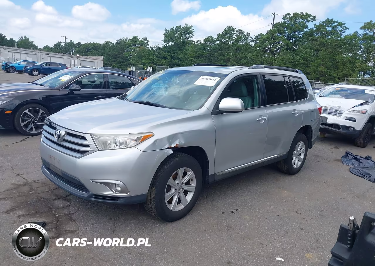 2013 Toyota Highlander Se V6 VIN:5TDBK3EH1DS252586 - 2