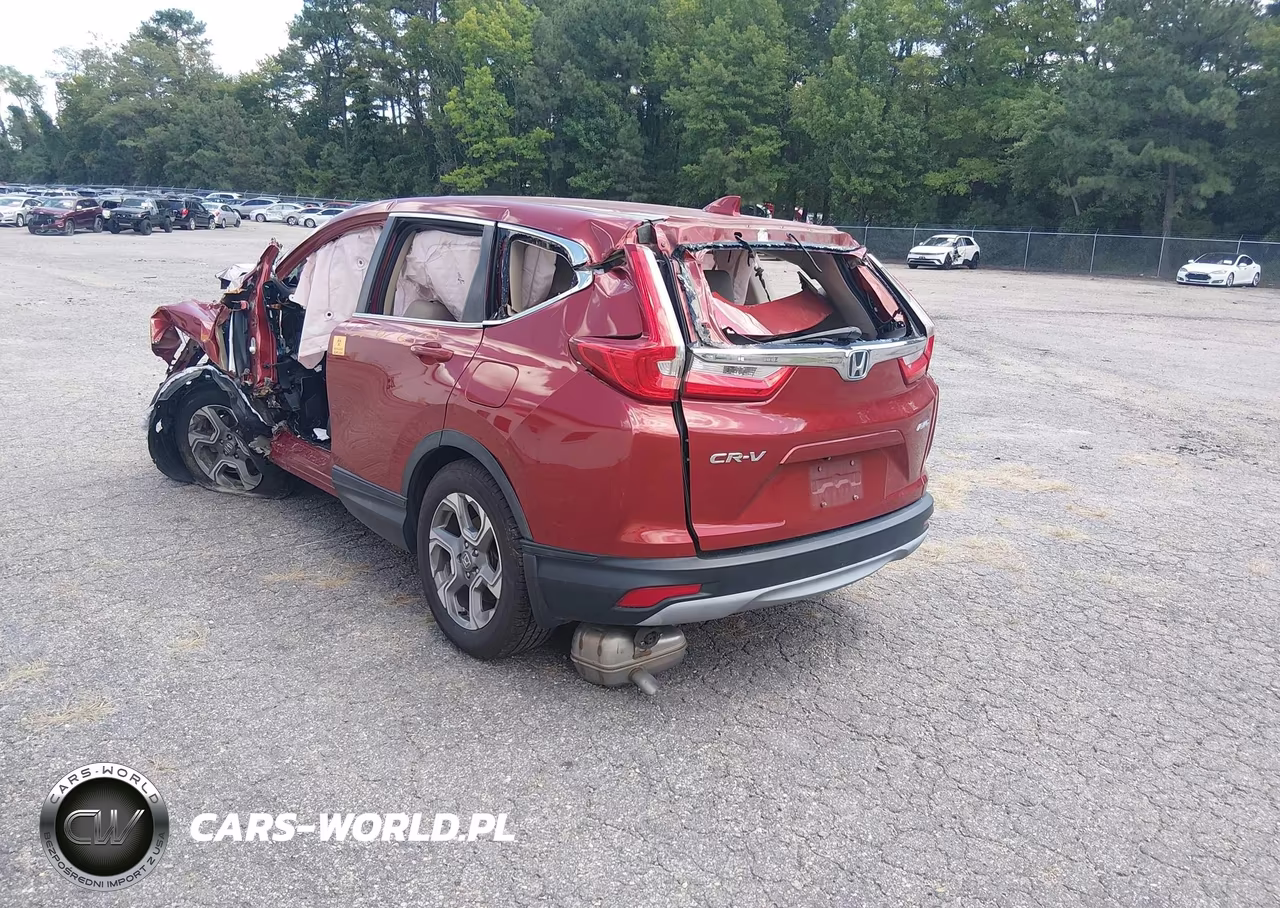 2018 Honda Cr-V Ex-L-Ex-L Navi VIN:2HKRW2H86JH621887 - 3