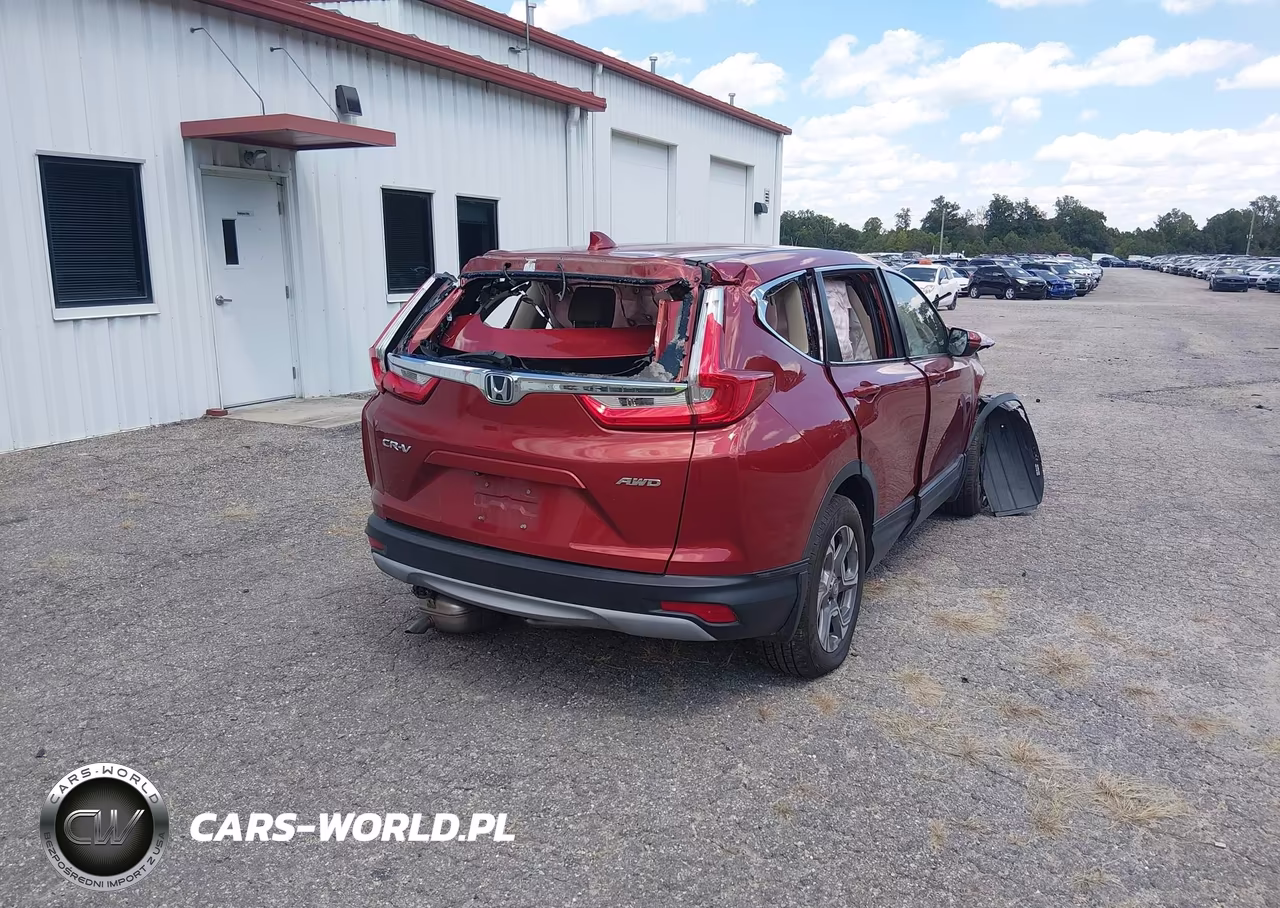 2018 Honda Cr-V Ex-L-Ex-L Navi VIN:2HKRW2H86JH621887 - 4