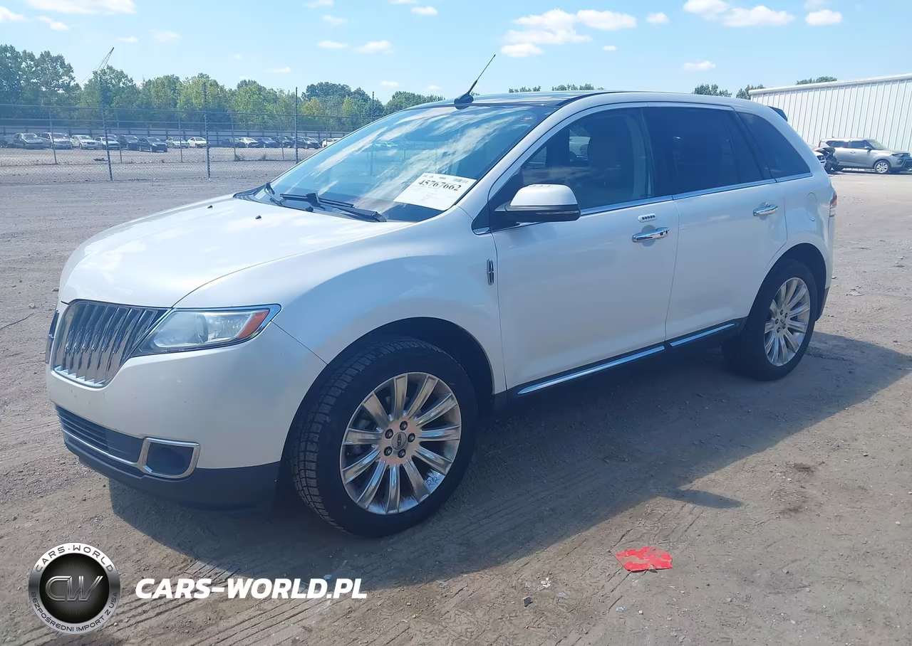 2013 Lincoln Mkx VIN:2LMDJ8JK8DBL21382 - 2
