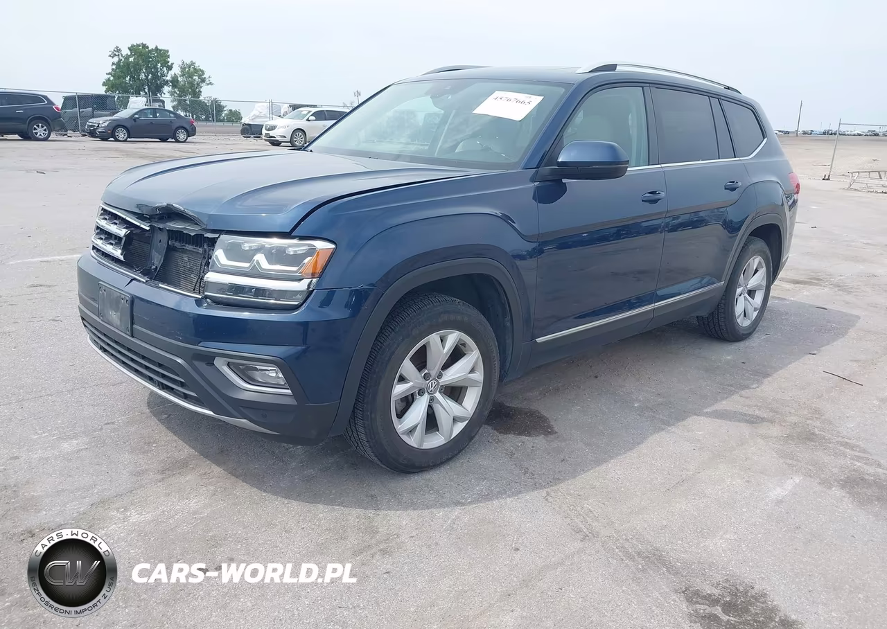 2018 Volkswagen Atlas 3.6L V6 Sel VIN:1V2MR2CA2JC535532 - 2
